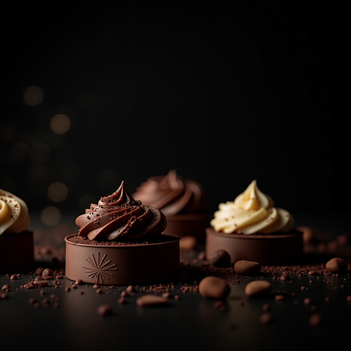Image luxueuse thème confiserie
