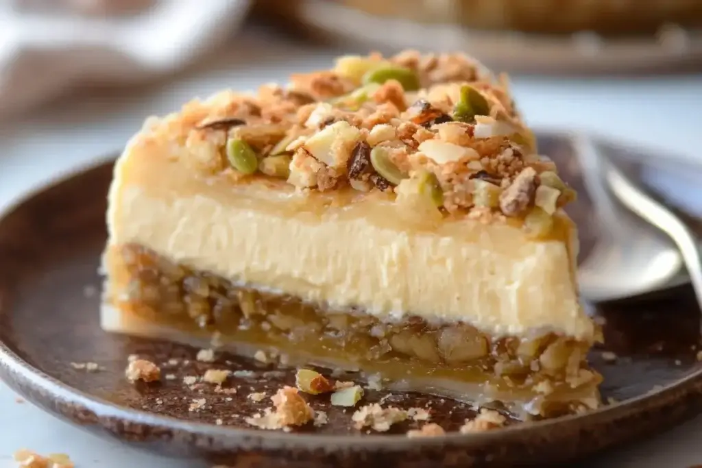 Baklava Cheesecake Recipe: 7 Layers of Sweet Delight