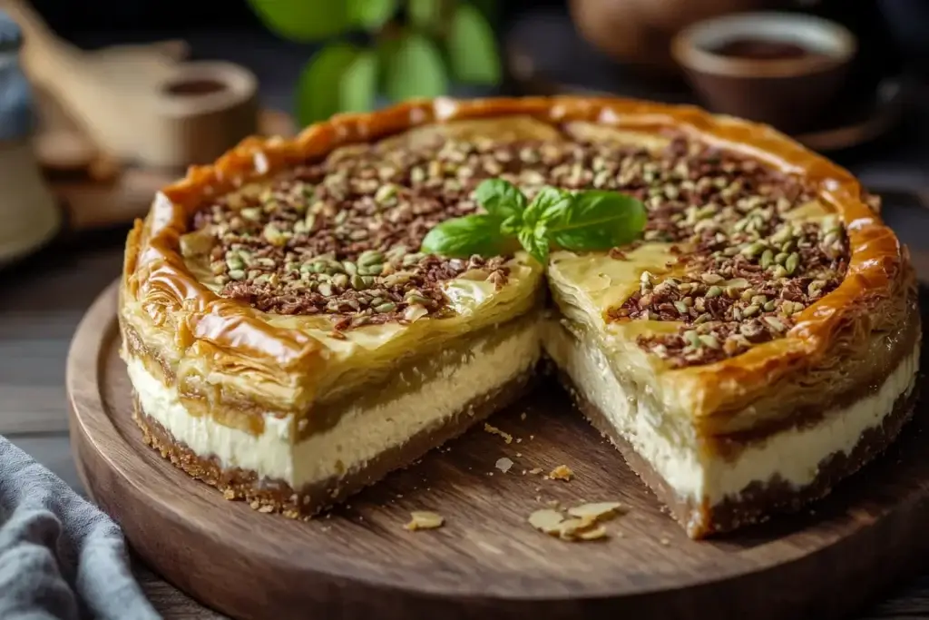 Baklava Cheesecake Recipe: 7 Layers of Sweet Delight