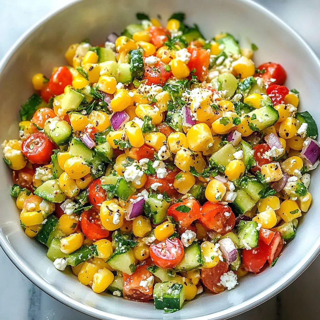 Irresistible Corn Salad Recipe for Summer BBQs & Picnics
