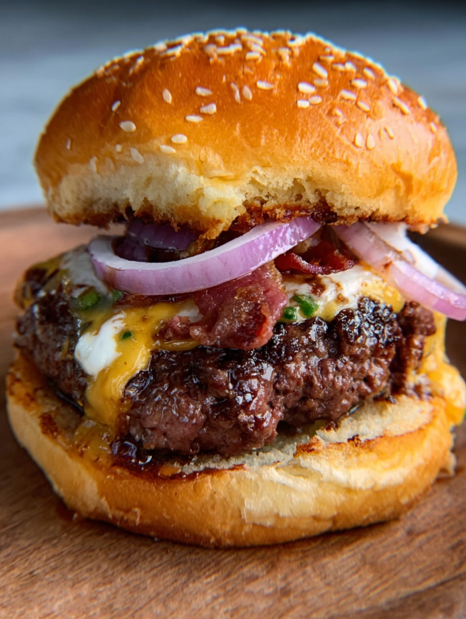 Chef John’s Triple‑Seared Whiskey Burger