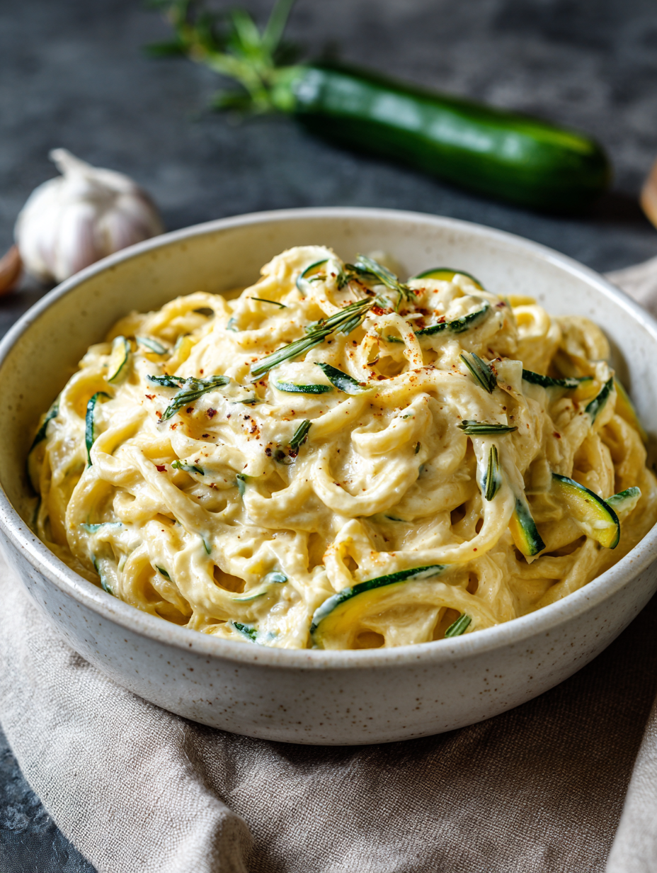 Gluten-Free Hummus Alfredo