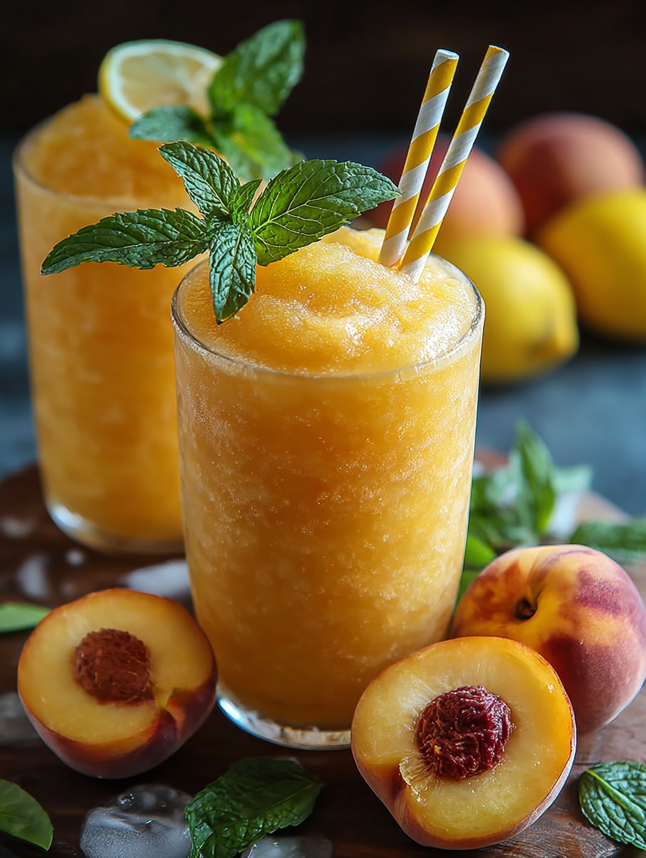 Frozen Peach Lemonade Recipe