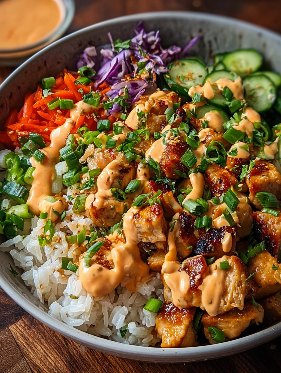 Bang Bang Chicken Bowl